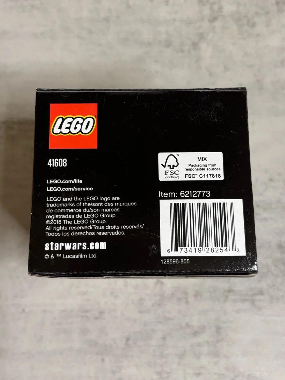 Lego Star Wars BrickHeadz Han Solo Set (#41608)